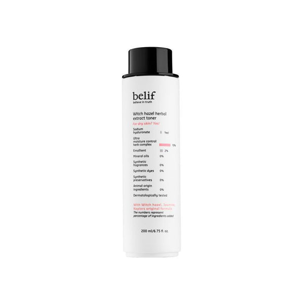 [Belif] Tonique à l'extrait d'herbes d'hamamélis 200 ml