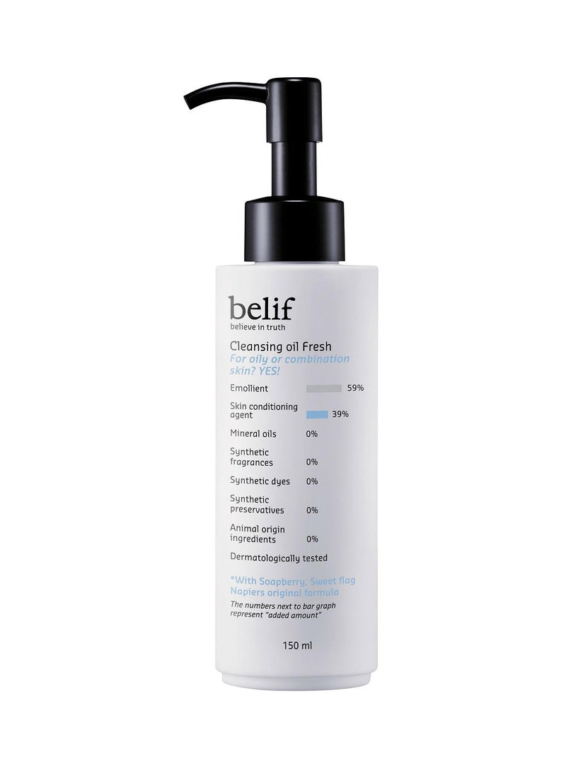 [Belif] Huile démaquillante fraîche 150 ml