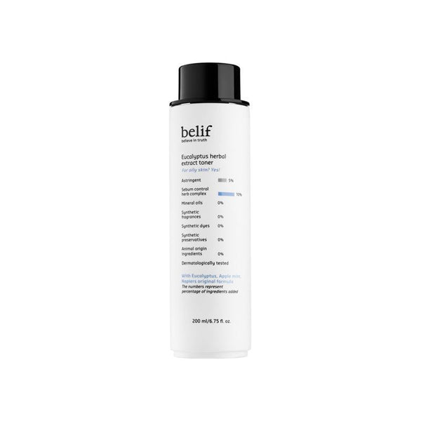 [Belif] Tonique à l'extrait de plantes d'eucalyptus 200 ml