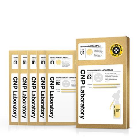 [Laboratoire CNP] Masque d'ampoule énergétique à la propolis en 2 étapes (5 feuilles)