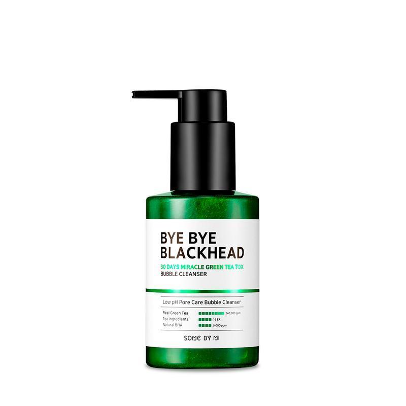 [SomeByMi] BYE ​​BYE BLACKHEAD 30 JOURS MIRACLE GREEN TEA TOX BUBBLE CLEANSER 120g