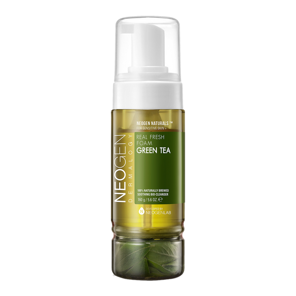 [NeoGen] DERMALOGY REAL FRESH FOAM CLEANSER GREEN TEA 160G