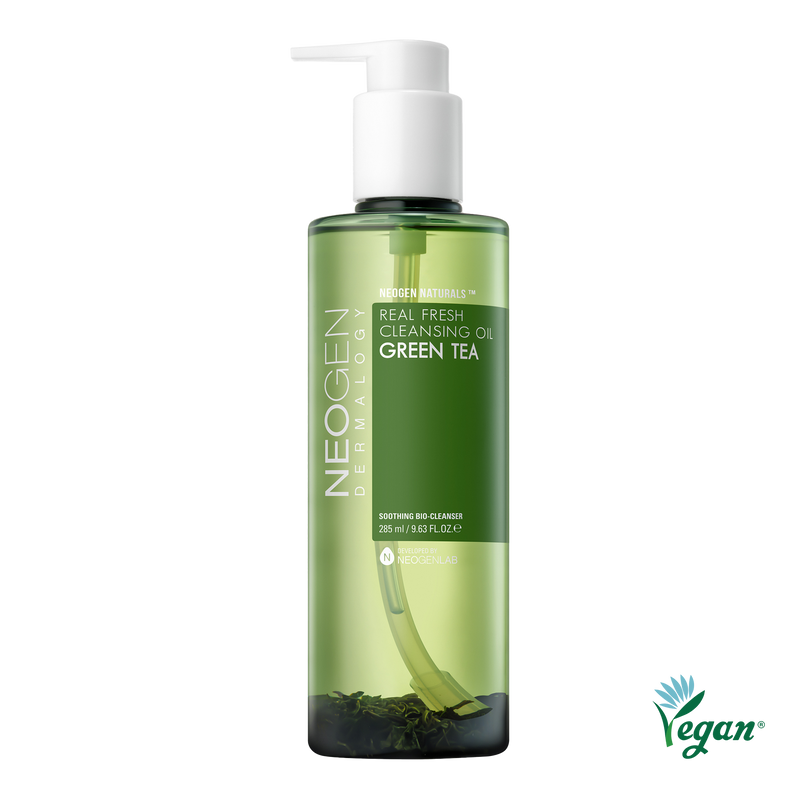 [NeoGen] DERMOLOGY REAL FRESH HUILE NETTOYANTE THÉ VERT 285ML