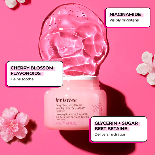 [Innisfree] Crème gelée Dewy glow - à la fleur de cerisier de Jeju 50ml